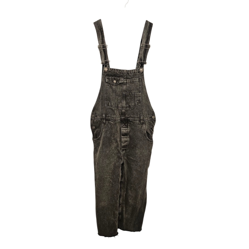We the Free Faded Wash Black Denim Summer Boho Style Raw Hem Size 27